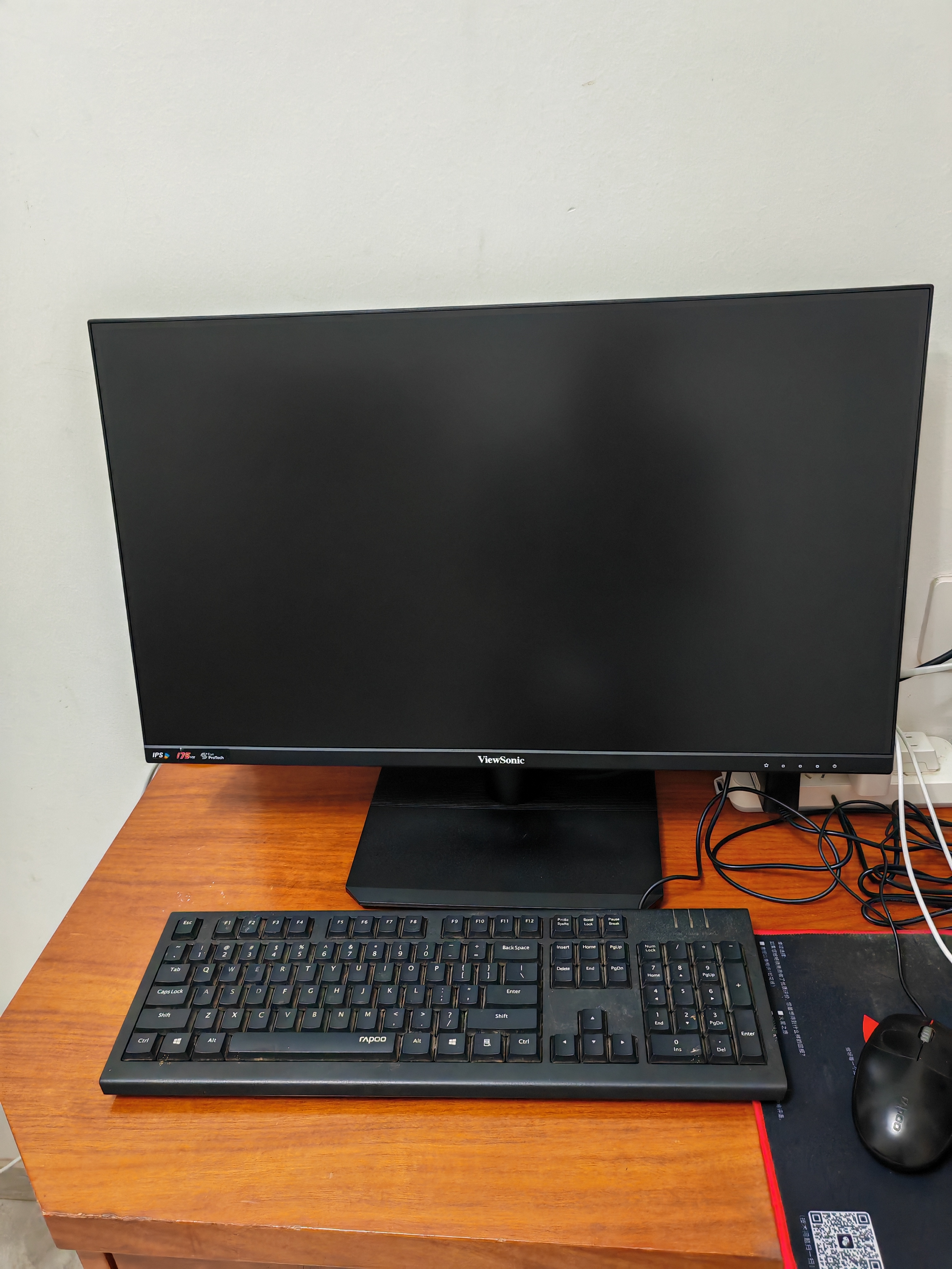 优派27英寸 原生144Hz超频175Hz 电竞显示器 高清IPS面板 硬件低蓝光 HDR电脑游戏办公显示屏 VA27G11 实拍图
