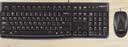 罗技（Logitech）MK120 键鼠套装 有线键鼠套装 办公键鼠套装 电脑键盘 USB即插即用 全尺寸 黑色 实拍图