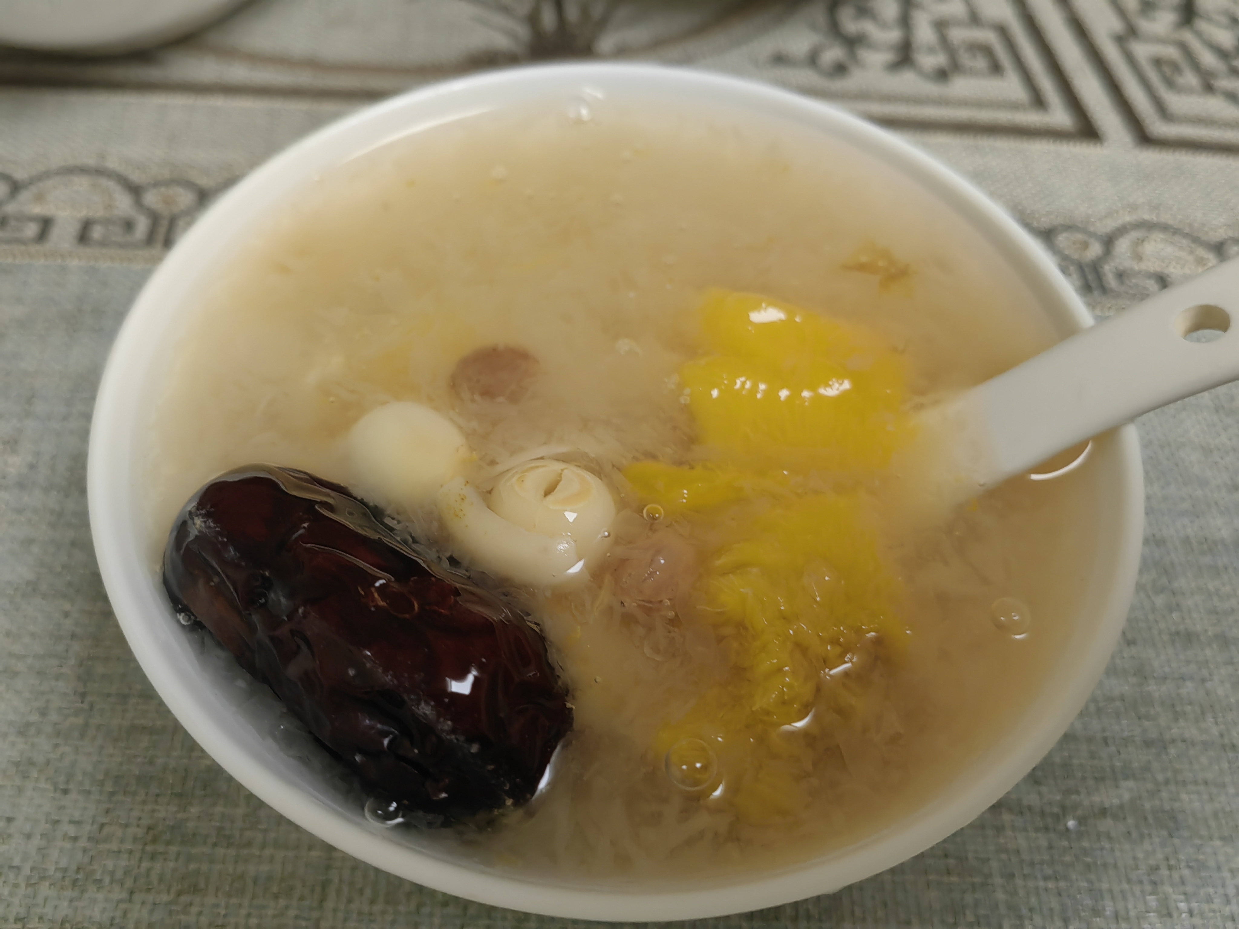 燕之坊有机本草银耳80g 百合莲子桂圆碎银耳焖煮出胶滋补节日送礼团购 实拍图