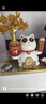 吉十招财猫摆件自动招手开业大摆件店铺收银台发财树送朋友礼物开业礼 红色招财猫【收款码+语音播报+自动摇手】礼盒装 实拍图