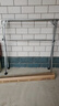 不锈钢折叠晾衣架落地伸缩室内用阳台防风加粗衣架卧神器室外被子 加固【三杆】2米 赠30个防风钩 【高强度不锈钢】伸缩 6根加固条 实拍图