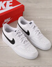耐克男子透气平底运动鞋夏季板鞋NIKE COURT VISION LOW DH2987 101白色/黑/白色 40.5 实拍图