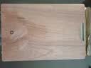 京东京造 菜板 砧案板切菜家用双面实木抗菌 【乌檀整木】40*27*2.5cm 实拍图