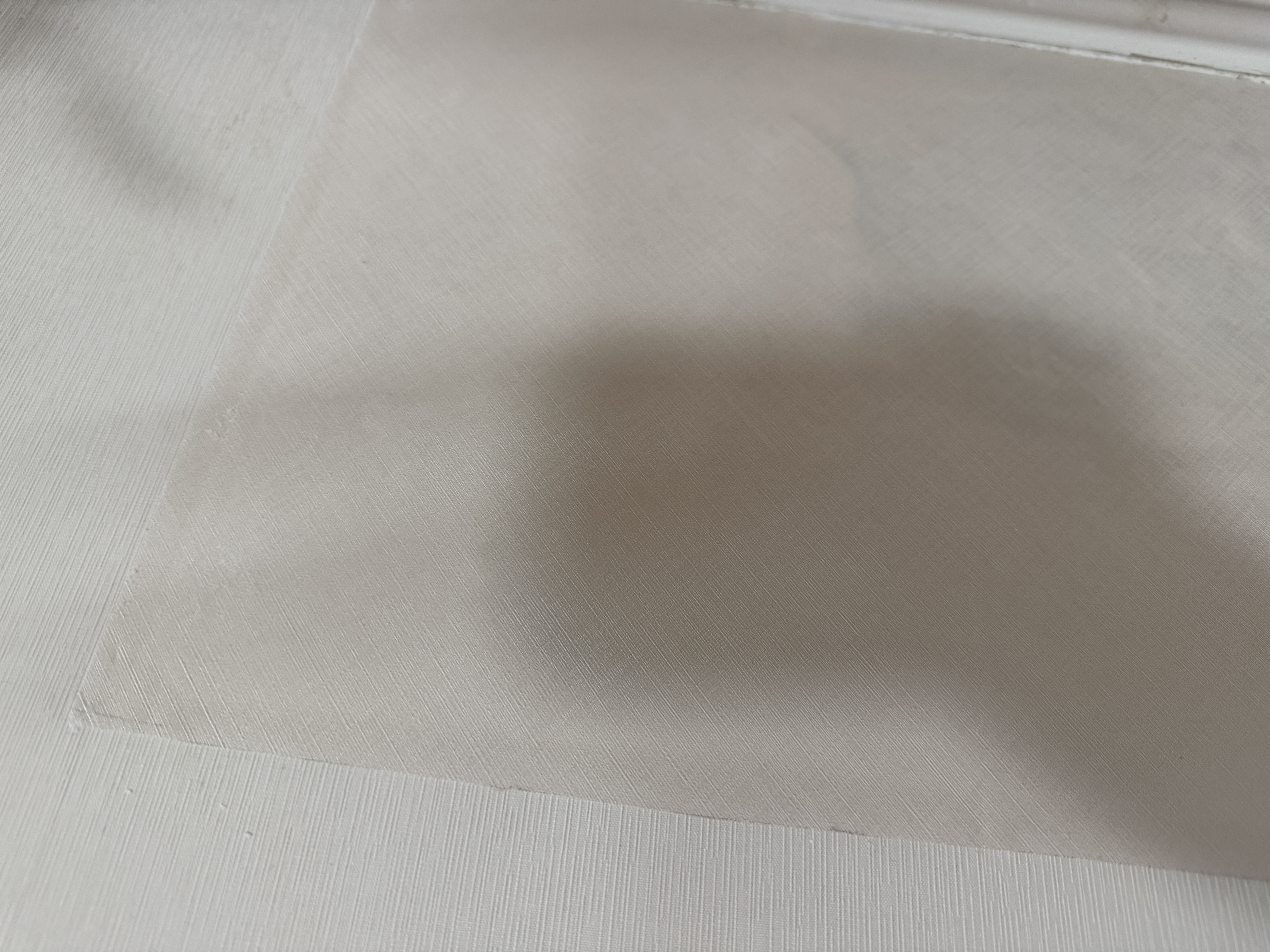 瓦时墙纸自粘防水防潮壁纸铝箔墙贴翻新遮丑墙壁纸 米白色 60cm*10m 实拍图