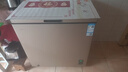 美菱200升单温家用商用两用冷柜低霜一级能效冷藏柜冷冻柜迷你小型租房用冰箱小型冷柜补贴小冰柜 BC/BD-200DTX-炫金 200L 实拍图