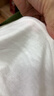 优衣库竹节纱V领T恤/短袖女装纯棉打底休闲百搭26春夏新款483460 483460/00白色 XS 实拍图