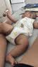 欢喜小熊婴儿包屁衣纯棉背心打底哈衣爬服宝宝无袖连体衣2件装 实拍图