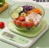 得力（deli）电子秤厨房家用烘焙克秤小型高精度克数称重食物秤 TE940松石绿 实拍图