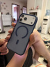贝尔金（BELKIN）适用iphone17promax手机壳 苹果17promax全包磁吸手机壳 蓝色半透明手机保护套 实拍图