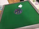 如喜【防侧翻20万次不卡牌】麻将机全自动餐桌低音家两用一体折叠电动 30【双折叠42cm省空间】-蓝绿牌-灰（可选白） 请联系客服选择麻将牌大小 实拍图