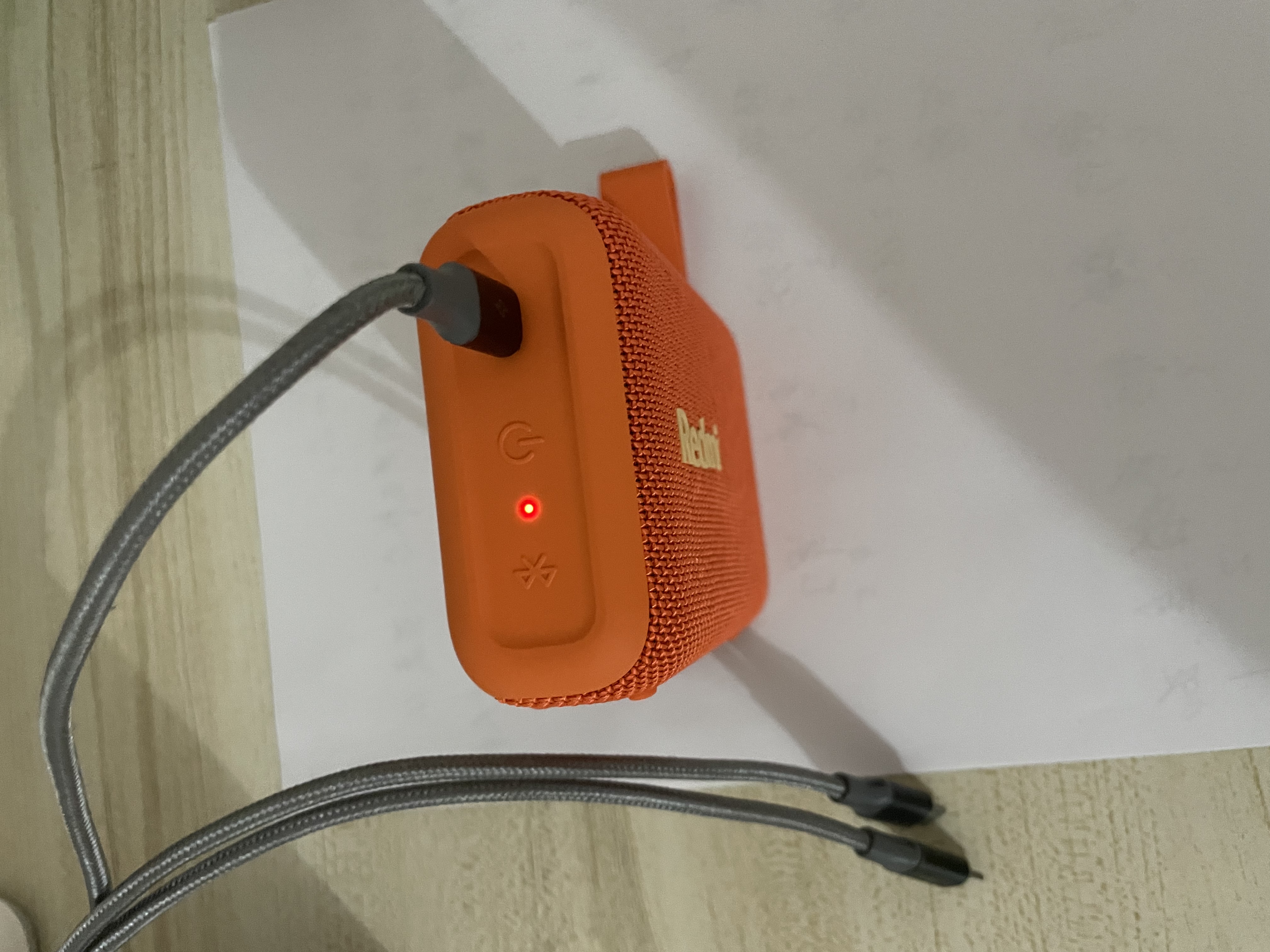 小米（MI）Redmi 蓝牙音箱 橙色 小米音箱音响 长续航 IP67防尘防水 户外便携音响低音炮 高保真 礼物 家用 实拍图