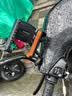 绿联电动车手机支架电瓶摩托车外卖骑手秒锁手机架骑行导航装备 后视镜款 实拍图
