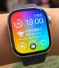 Apple/苹果 Watch S11 智能手表GPS+蜂窝款42毫米银色铝金属表壳雾紫色运动型表带S/M MF9G4CH/B 实拍图