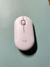 罗技（Logitech）LOGITECH PEBBLE 无线蓝牙鼠标 静音鼠标 办公鹅卵石造型 轻薄便携 时尚小巧 烟云灰 实拍图
