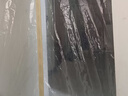 夏季空调门帘防蚊帘隔断帘厨房透明防风挡风软塑料磁铁磁吸加厚帘 米黄透明 80*200cm 实拍图
