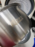 美的（Midea）电饭煲 3L家用电饭锅 316L不锈钢无涂层煮饭锅 2-3人智能预约0涂层煲汤煮粥MB-RE387S 实拍图