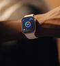 Apple/苹果 Watch S11 智能手表GPS款42毫米银色铝金属表壳雾紫色运动型表带M/L MEUU4CH/B 实拍图