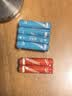 【京东快递包邮】彩虹碳性电池5号电池钟表玩具电视空调遥控器电池7号遥控器鼠标小风扇 彩虹蓝7号-【六个装】 实拍图