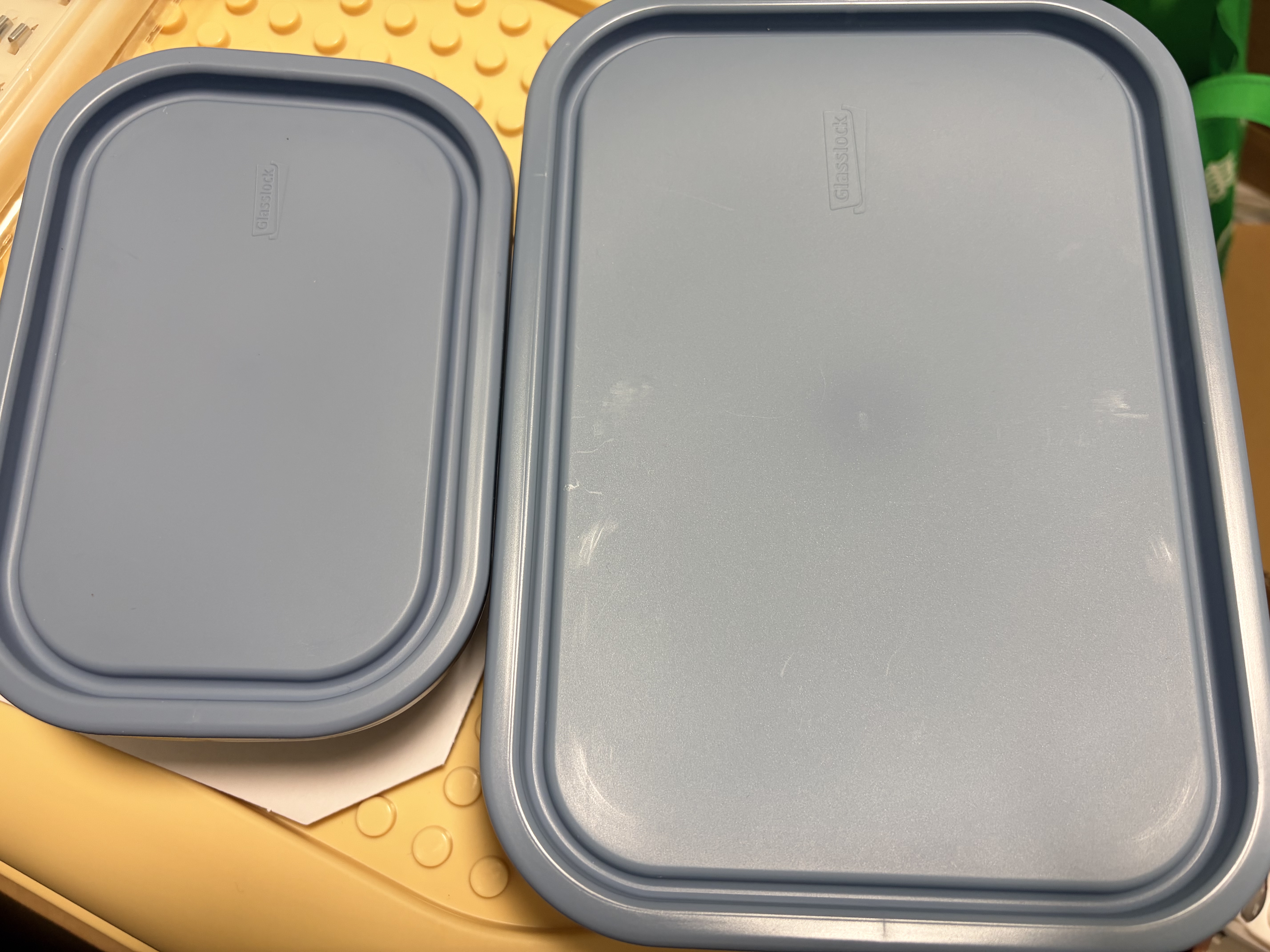 GLASSLOCK保鲜盒进口饭盒耐高温上班族学生饭盒冷冻盒密封储物带盖收纳盒 实拍图