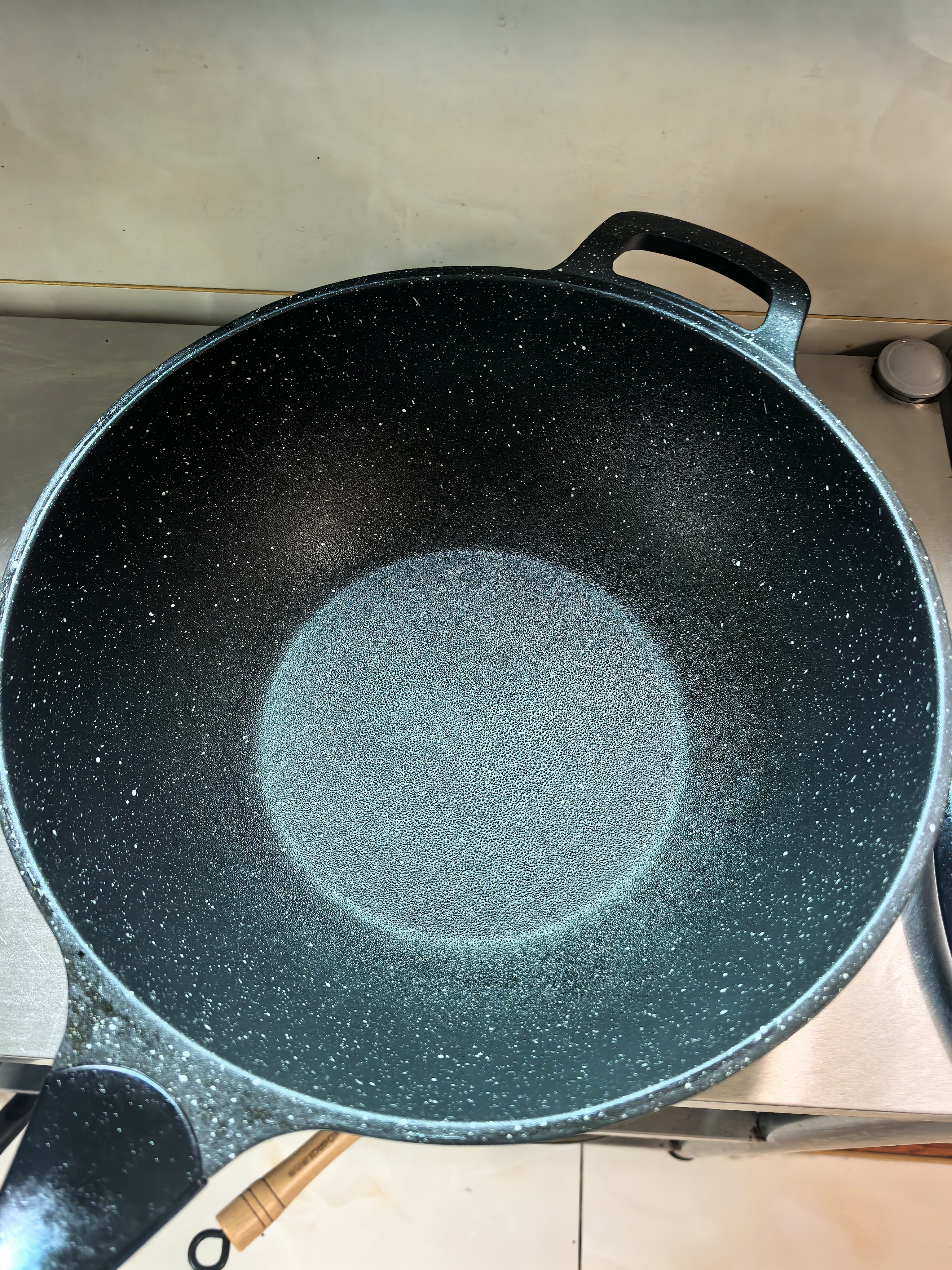 STONELINE 德国进口麦饭石不粘锅炒锅无油烟炒菜锅家用电磁炉炒锅平底锅 32cm幻想 32cm 实拍图