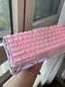 重力星球破茧75K1机械键盘无线/有线蓝牙三模电竞游戏鼠标键盘套装gasket客制化金属RGB灯光键鼠套装 【K1专业版】罗斯粉（果冻键帽） 实拍图