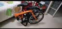 大行（DAHON）HAT061折叠自行车20英寸6速成人男女学生通勤休闲变速单车 橙色 实拍图