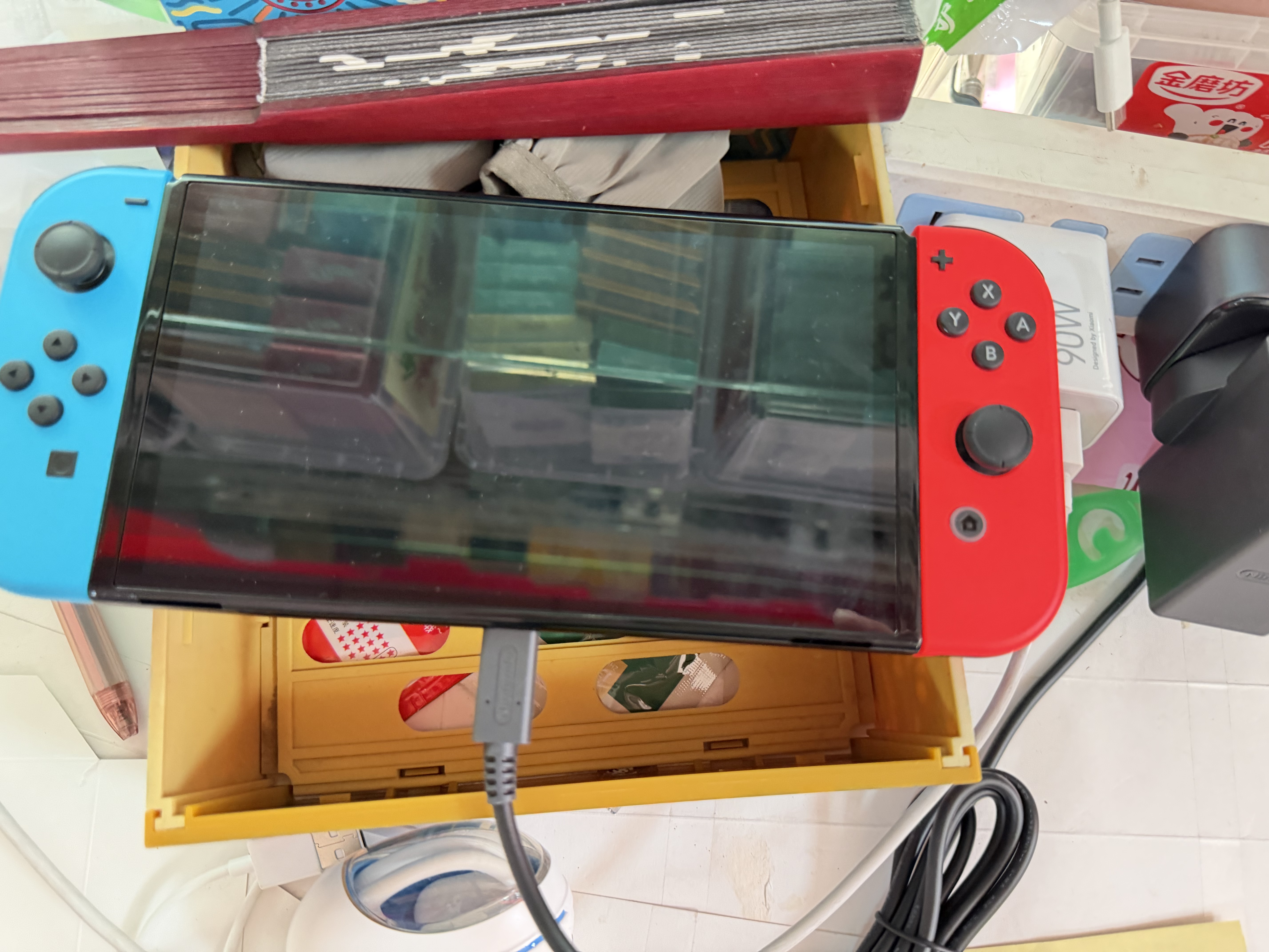 Nintendo Switch任天堂OLED游戏机NS掌上主机港版红蓝便携家用体感掌机  实拍图