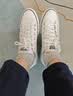 匡威（Converse）All Star Lift夏季经典厚底鞋小白鞋帆布鞋560251C 560251C/白色 （推荐选大半码） 35 实拍图