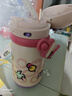 babycare儿童保温杯婴儿吸管水杯水壶不锈钢保温杯上学450ml-新旧款混发 实拍图