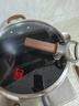 康巴赫【发布会新品】钛香铁锅炒锅无涂层炒菜不粘锅家用电磁炉燃气通用 【365天生锈包换】炒锅+不锈钢铲 34cm 钛+铁熔炼技术丨超强防锈丨一级不粘 实拍图