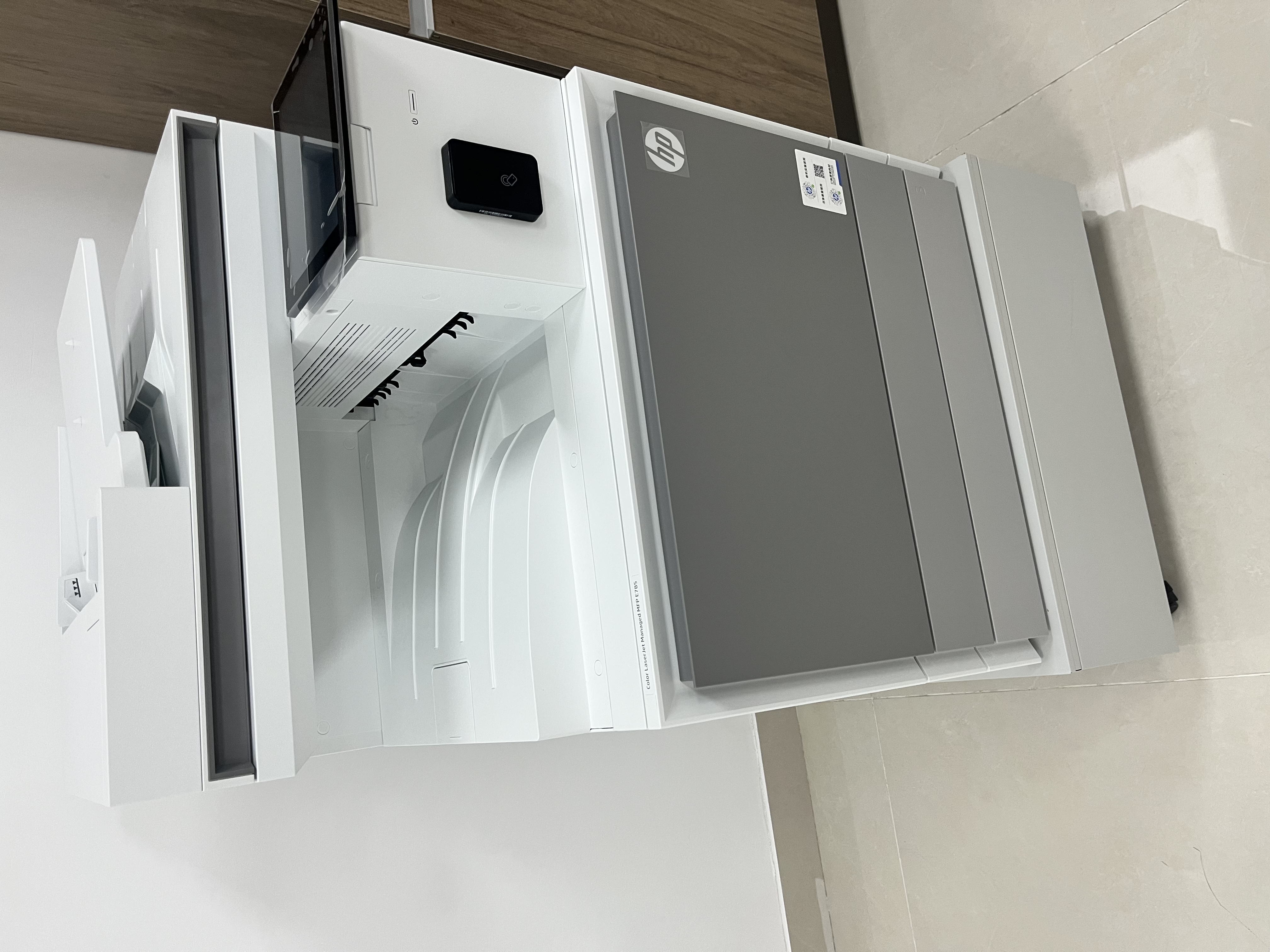 惠普（HP）打印机 e78523dn/78528dn a3a4彩色激光双面网络复合机大型办公商用打印复印扫描一体机替78223dn E78528dn(28页/分钟)替e78228dn 实拍图