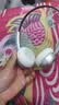 iKF R1 Pop头戴式蓝牙耳机HiFi音质认证空间音效电竞游戏运动拍照高颜值无线耳麦 云岩白 实拍图