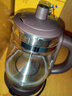 金灶（KAMJOVE） 煮茶器 喷淋式蒸汽养生壶 玻璃养生花茶壶 电热水壶煮茶壶蒸茶器 棕色/0.8L 实拍图