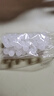 手工DIY10mm水晶串珠套装手链项链饰品配件手机链 白色 直径8mm（约50颗） 实拍图