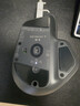 罗技（Logitech）大师系列 MX Master 4 高性能无线蓝牙鼠标  办公鼠标 静音鼠标  升级款 石墨黑 带无线接收器 实拍图