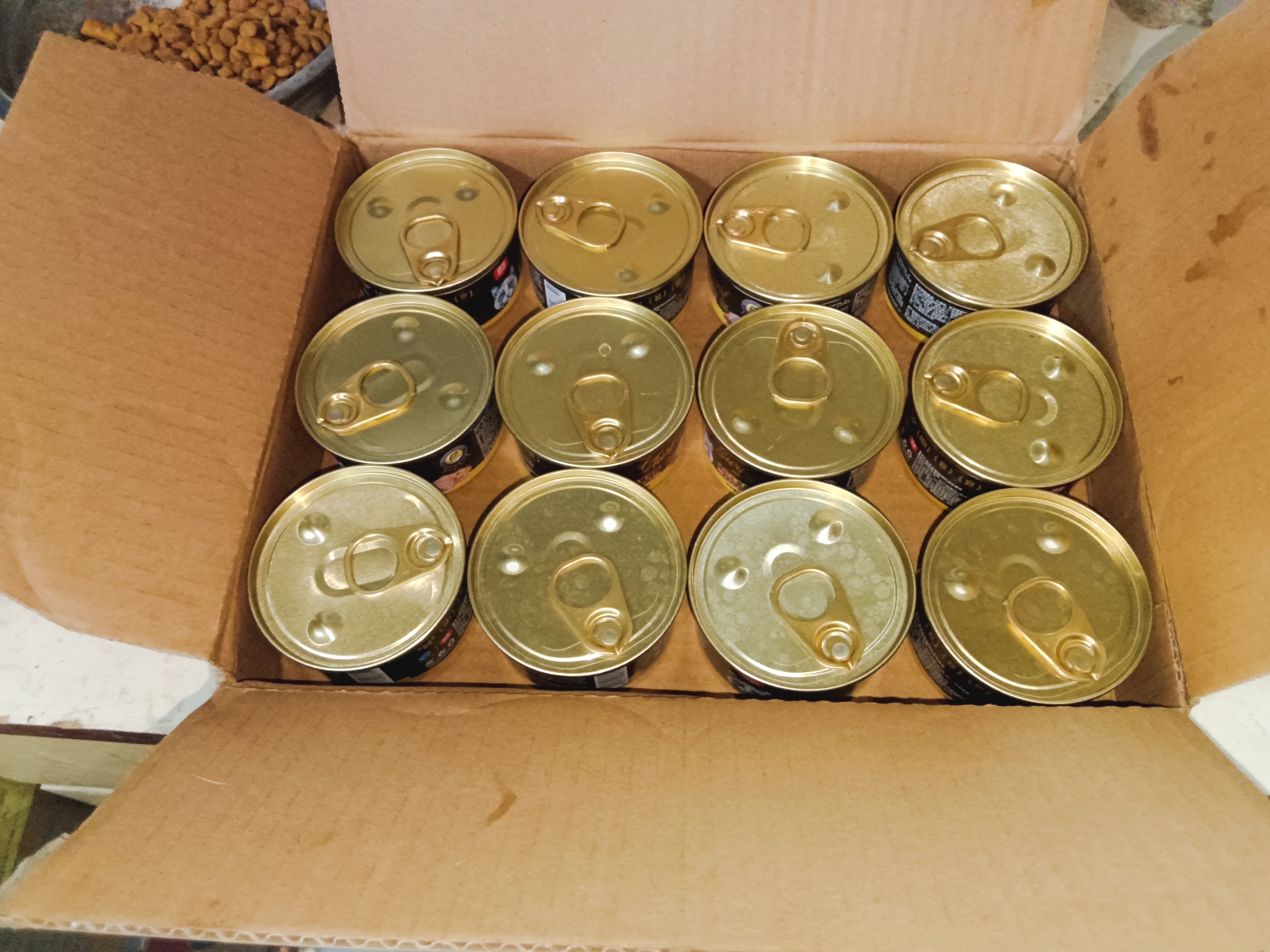 顽皮（Wanpy）顽皮经典全价主食猫罐吞拿鱼虾仁配方85g*24成猫零食主食黑金罐头 实拍图
