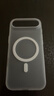 Snowkids适用iPhone Air磁吸手机壳 17超薄磨砂半透明防滑防摔防指纹 全包大孔 软壳时尚简约保护壳套 透白 实拍图
