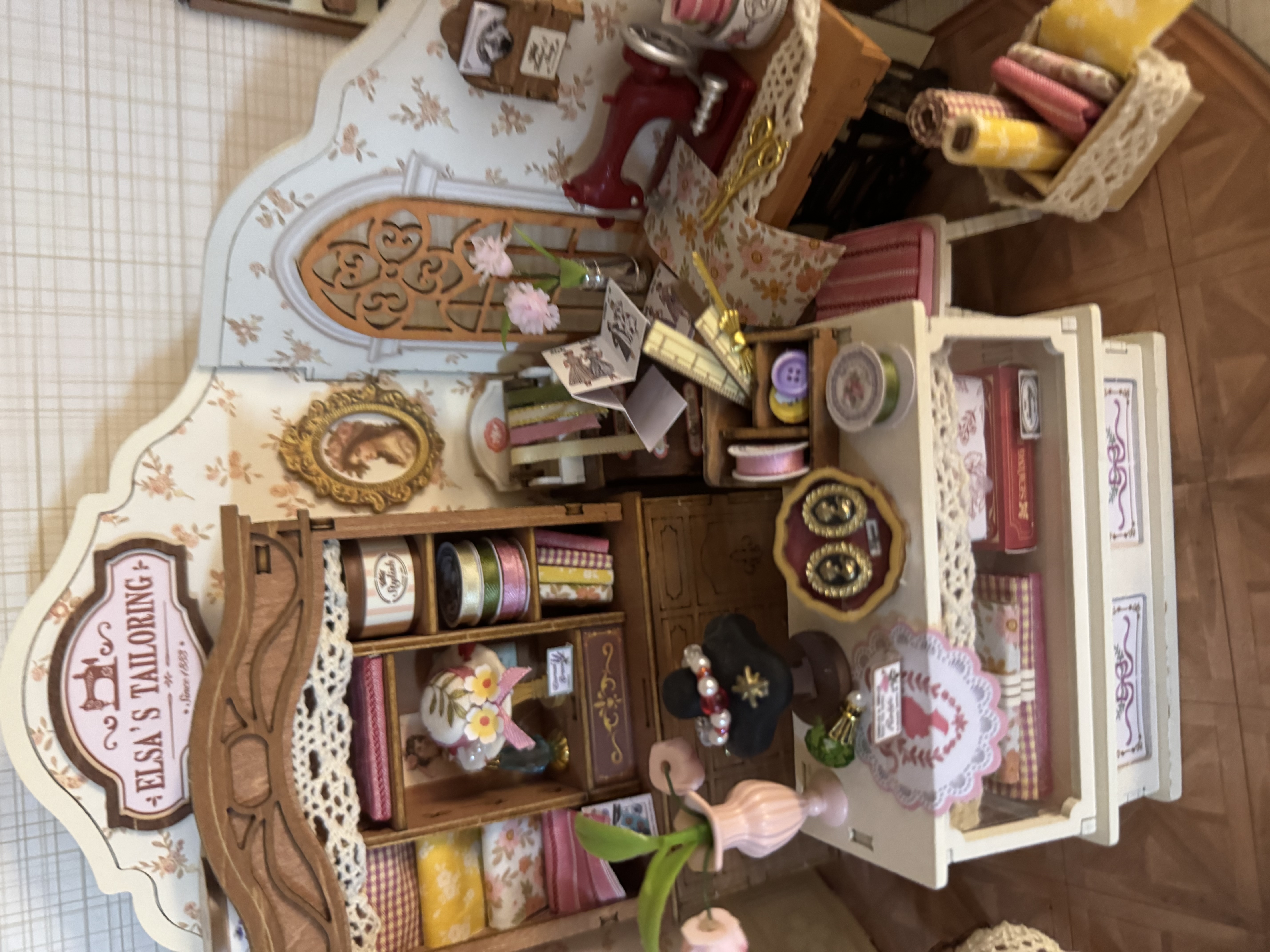 若来（Rolife）diy小屋艾莎裁缝铺成人积木玩具拼装模型儿童生日开学季礼物女生 实拍图