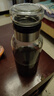 【送杯套】大容量加厚玻璃杯子便携杯茶水分离带杯套泡茶水杯 透明 1000ml吨吨桶 1只装 实拍图