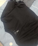 H&M男装女装T恤夏季透气圆领运动短袖内搭简约上衣正肩T恤0685816 黑色 M 175/100 实拍图