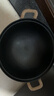 王源吉铁锅炒锅双耳老式家用圆底苏锅王无涂层龟纹大肚炒菜锅铸铁锅32cm 实拍图