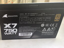 长城（Great Wall）额定750W X7金牌全模电脑电源（ATX3.1/原生PCIe5.1/漏电监测/单路12V/自动启停/支持50系显卡） 实拍图