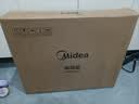 美的（Midea）【金属铝片】工业电风扇/飓风落地扇/空气通风金属扇/牛角扇/立式电风扇/大风力宿舍扇 FES45-20A 实拍图
