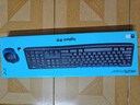 罗技（Logitech）MK275 键鼠套装 无线键鼠套装 办公键鼠套装 全尺寸 商务键鼠套装 带无线2.4G接收器 黑蓝色 实拍图