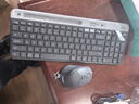 罗技（Logitech）M720无线蓝牙鼠标办公蓝牙优联双模无线鼠标大手人体工学鼠标MAC笔记本鼠标带无线接收器键鼠套装 轻薄便携：M720+K580双模键盘 实拍图