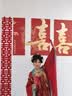 重回汉唐倾世芳华原创唐制齐胸衫裙襦裙广袖衫红色汉服婚服女款 上蓝下红齐胸套装/现货 S 晒单实拍图