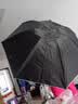 【全网爆款】手动UV折叠雨伞男女晴雨伞两用防晒遮阳黑胶伞 【新人福利】7骨 纯色随机无黑胶 实拍图