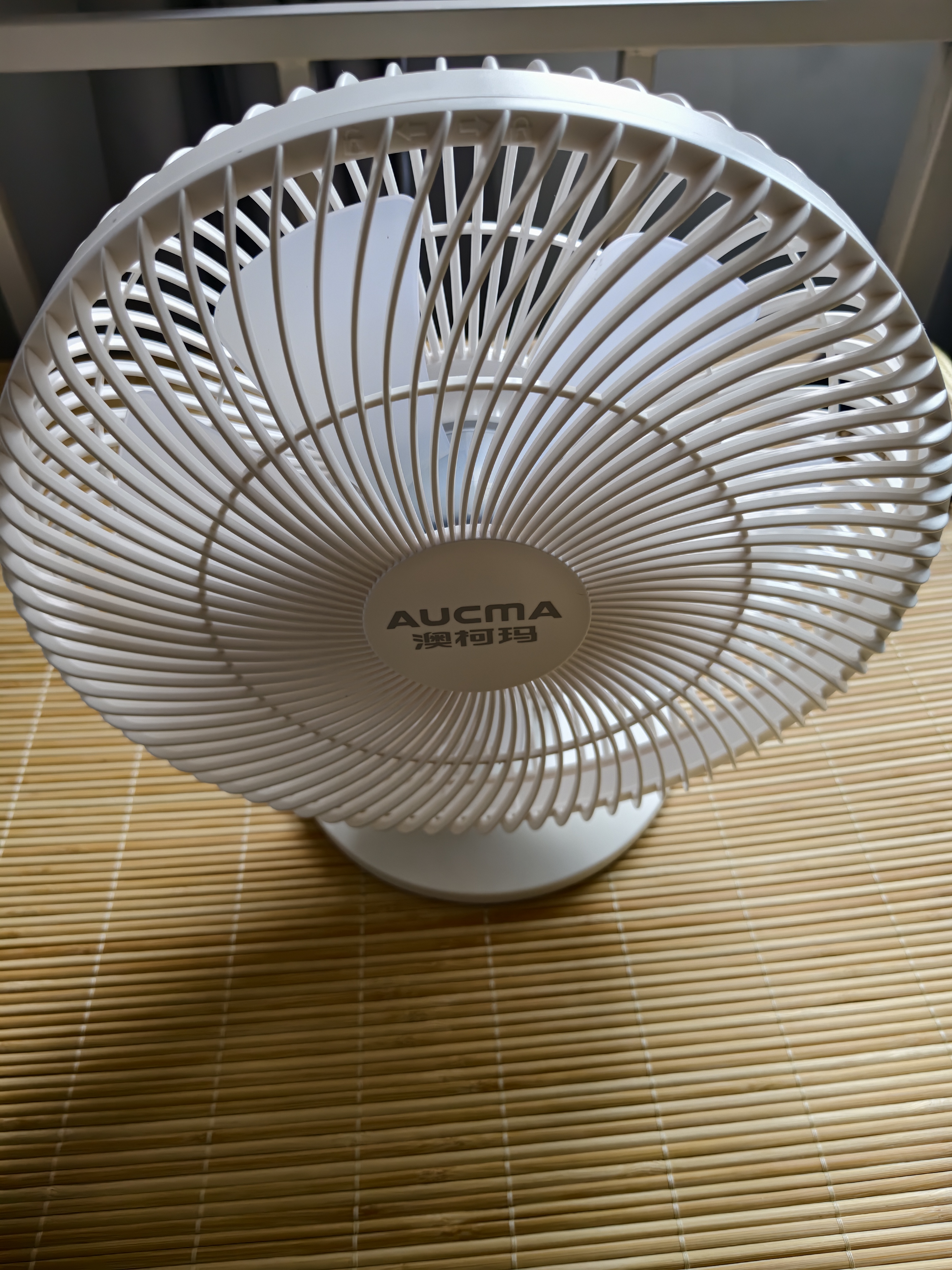 澳柯玛（AUCMA）桌面小风扇超长续航充电家用电风扇京东自营直流电机超静音空气循环扇壁挂FT-22WS2D 实拍图