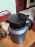 京东京造保温壶 焖茶暖水壶【陶瓷内胆】茶水分离办公室泡茶闷泡壶 灰色1L 实拍图