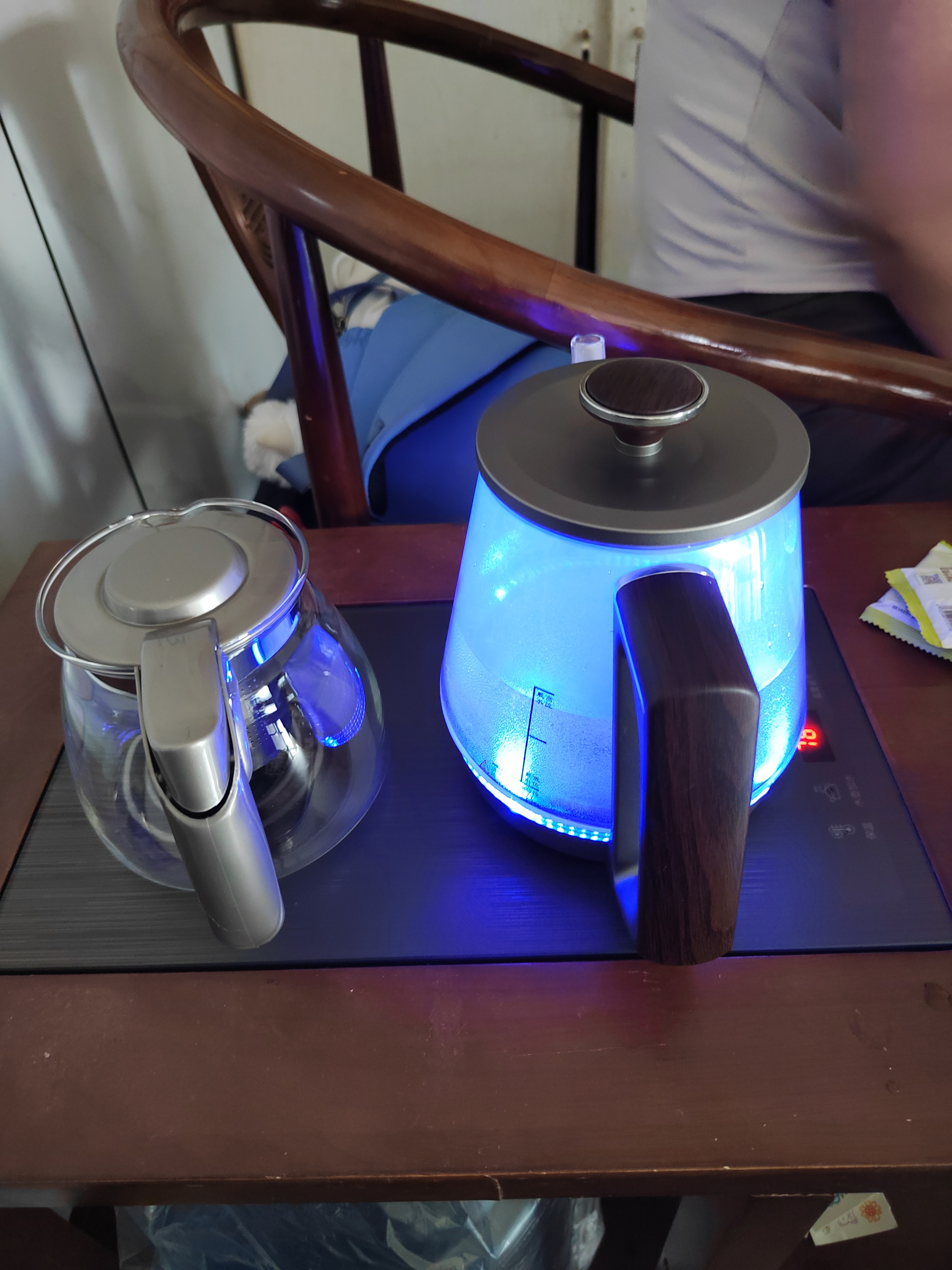 友家铺子（Biooner）全自动上水电热水壶 茶台烧水壶一体机家用办公嵌入式茶桌茶几茶具电茶炉套装 RY-A1保温款 实拍图